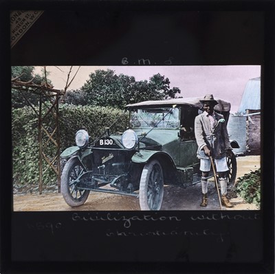 Lot 906 - Large Collection of Ethnographic Magic Lantern Slides