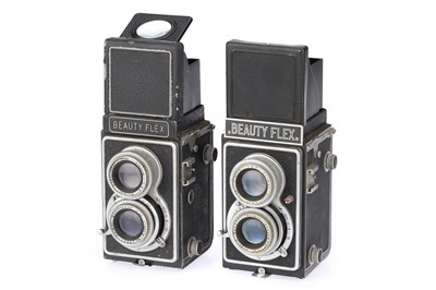 Lot 170 - Two Taiyodo Koki Beautyflex Medium Format TLR Cameras
