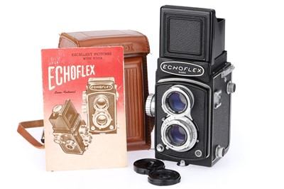 Lot 350 - An LKK Echoflex Medium Format TLR Camera