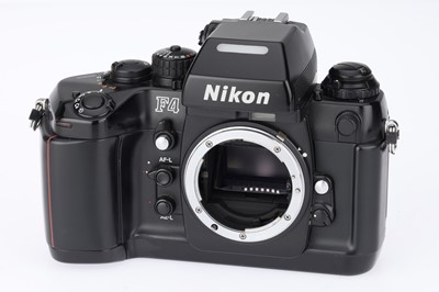 Lot 36 - A Nikon F4 35mm SLR Camera Body