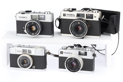 Lot 77 - Four Yashica 35mm Cameras