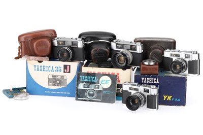 Lot 88 - Two Yashica YK 35mm Rangefinder Cameras
