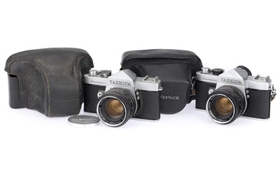 Lot 89 - Two Yashica Pentamatic 35mm SLR Cameras