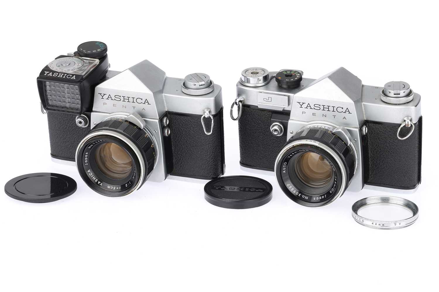 Lot 91 - Two Yashica Penta J 35mm SLR Cameras