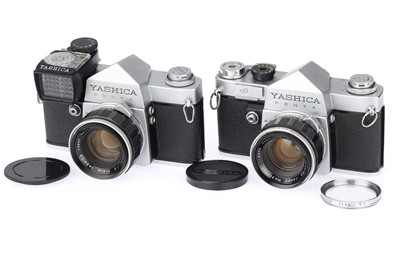 Lot 91 - Two Yashica Penta J 35mm SLR Cameras