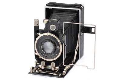 Lot 433 - A Bentzin Flach-Primar 6.5x9cm Folding Plate Camera