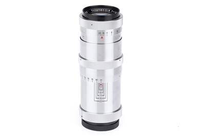 Lot 492 - A Carl Zeiss Jena Triotar f/4 13.5cm Lens