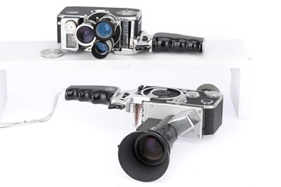 Lot 528 - A Pair of Bolex Paillard 8mm Cine Cameras
