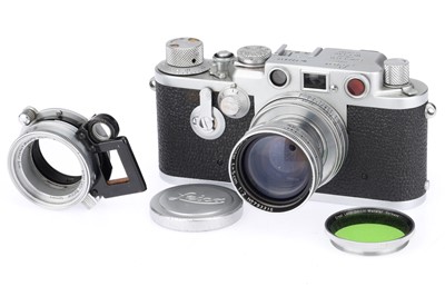 Lot 3 - A Leica IIIf Self-Timer 35mm Rangefinder Camera
