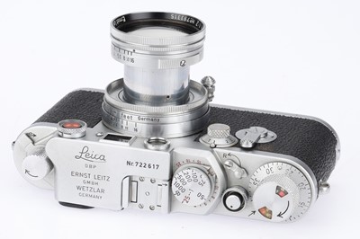 Lot 3 - A Leica IIIf Self-Timer 35mm Rangefinder Camera