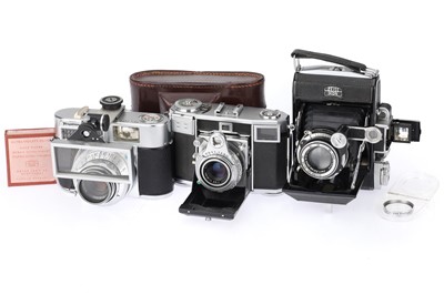 Lot 260 - A Group of German Made Cameras