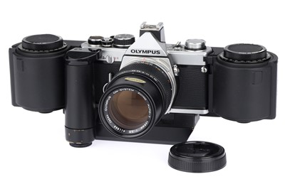 Lot 326 - An Olympus OM-2N 35mm SLR Camera