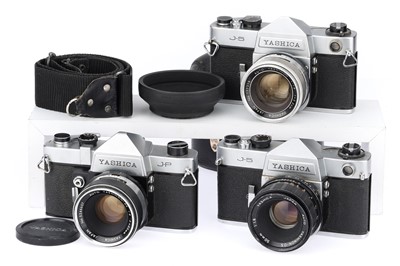 Lot 71 - Three Yashica 35mm SLR Cameras