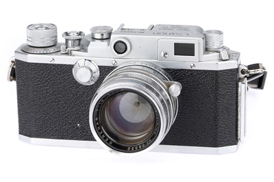 Lot 194 - A Canon IIF 35mm Rangefinder Camera