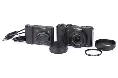 Lot 298 - A Pair of Samsung Digital Compact Cameras