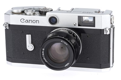 Lot 316 - A Canon P 35mm Rangefinder Camera