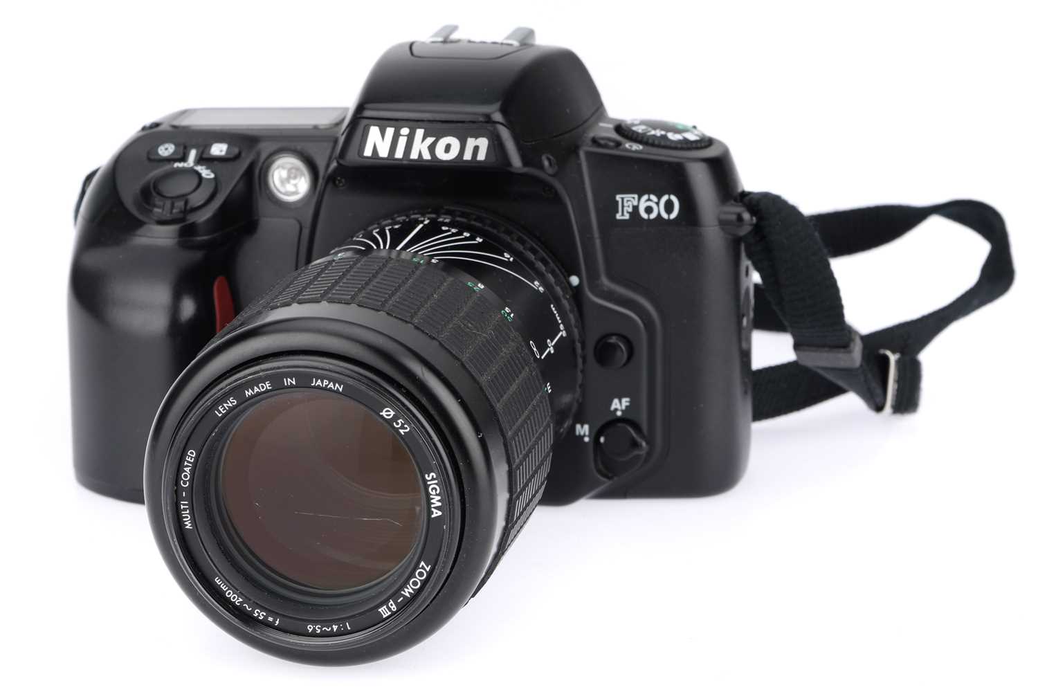 Lot 41 - A Nikon F60 35mm SLR Camera
