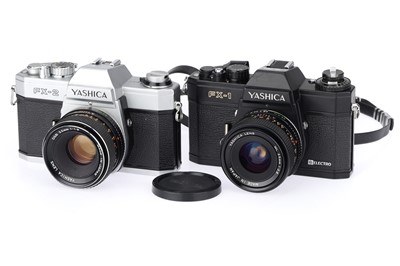 Lot 103 - A Yashica FX-1 & Yashica FX-2 35mm SLR Camera