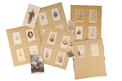 Lot 648 - Collection of Victorian Celebrity Carte De Visite Portraits