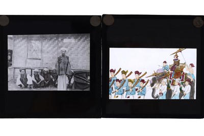 Lot 675 - Magic Lantern Slides Concerning Burma