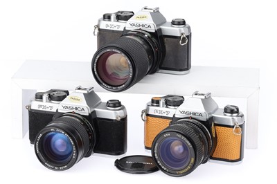Lot 114 - Three Yashica FX-7 35mm SLR Cameras