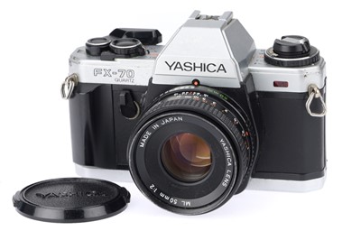 Lot 117 - A Yashica FX-70 35mm SLR Camera