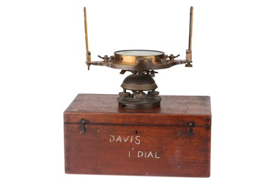 Lot 706 - Davis & Son, Miners Dial, London & Derby