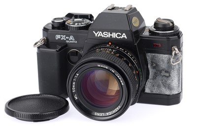 Lot 118 - A Yashica FX-A Quartz 35mm SLR Camera