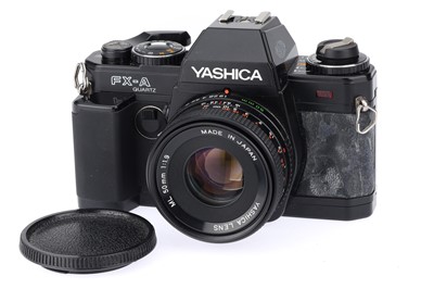 Lot 72 - A Yashica FX-A Quartz 35mm SLR Camera