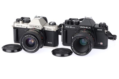 Lot 121 - Two Yashica FX-3 Super 2000 35mm SLR Cameras