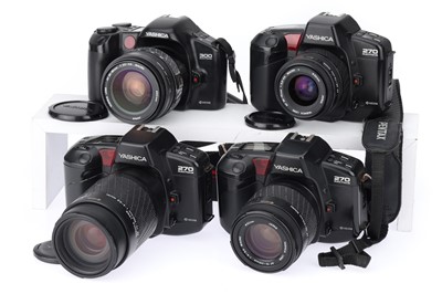 Lot 127 - Four Yashica AF-Series 35mm SLR Cameras
