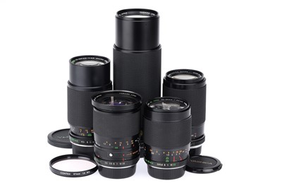 Lot 134 - A Selection of Yashica ML / MC Series Zoom Lenses