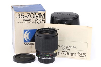 Lot 139 - A Yashica Lens ML Zoom 35-70mm f/3.5 Camera Lens