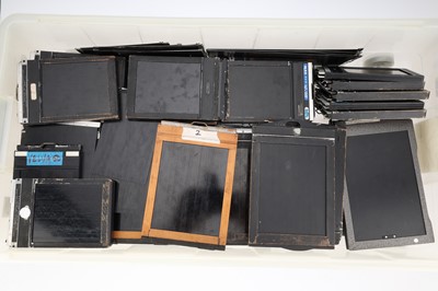 Lot 390 - A Large Selection of Cut Film Holders.