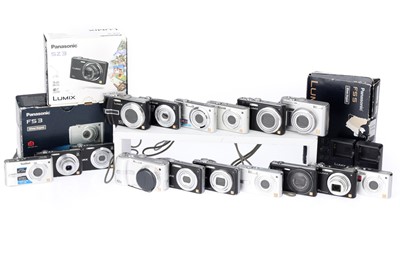 Lot 300 - A Selection of Panasonic Lumix Digital Compact Cameras