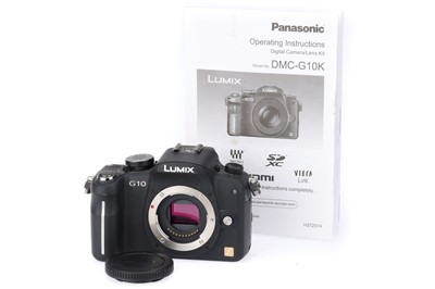 Lot 306 - A Panasonic Lumix DMC-G10 Compact Digital Camera Body