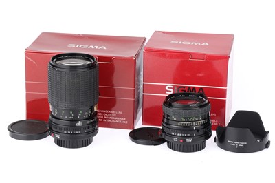 Lot 501 - A Pair of Sigma Camera Lenses