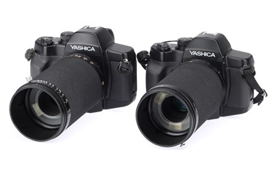 Lot 160 - Two Yashica Dental Eye III Specialist 35mm SLR Cameras