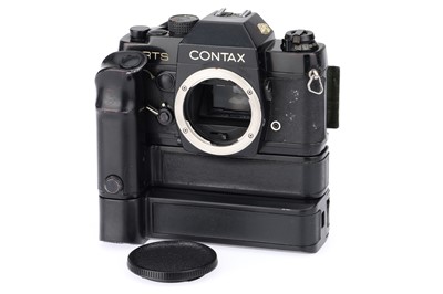 Lot 62 - A Contax RTS 35mm SLR Camera & Motor Drive