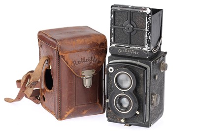 Lot 376 - A Rollei Rolleiflex Old Standard TLR Camera