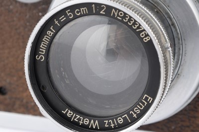 Lot 4 - A Leica III Rangefinder Camera