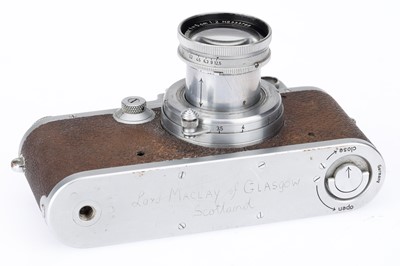 Lot 4 - A Leica III Rangefinder Camera