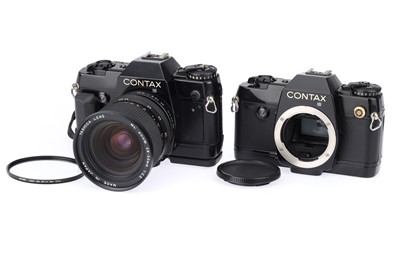 Lot 186 - A Contax 137 MA Quartz 35mm SLR Camera