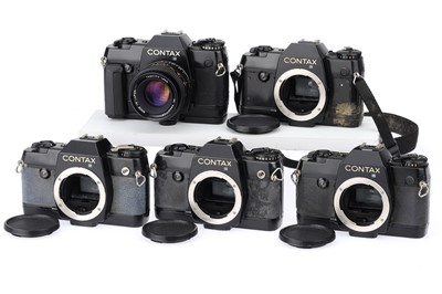 Lot 188 - Four Contax 137 MA Quartz 35mm SLR Cameras