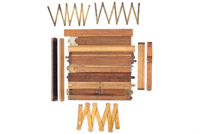 Lot 720 - Collection of Rules and Slide Rules