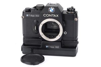 Lot 198 - A Contax RTS 35mm SLR Camera & Winder - BMW Interest
