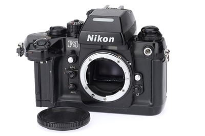 Lot 43 - A Nikon F4 35mm SLR Camera Body