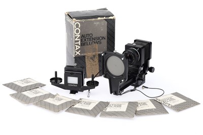 Lot 58 - A Contax Auto Bellows PC Set for RTS 35mm SLR Cameras