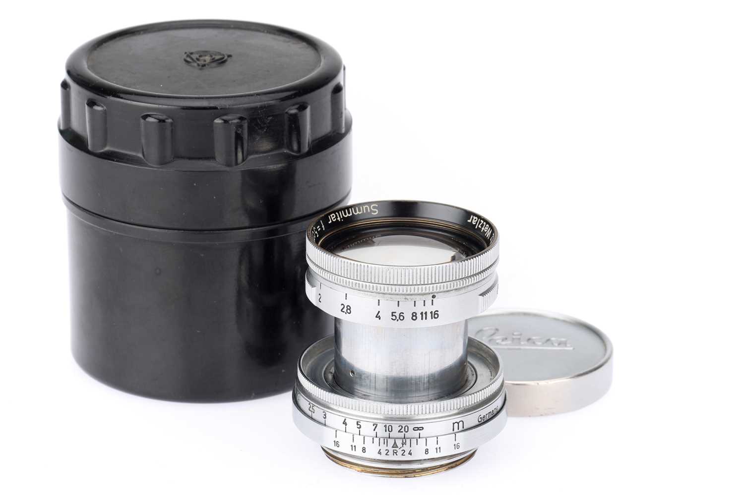 Lot 10 - A Leitz Wetzlar Summitar f/2 5cm Collapsible Lens