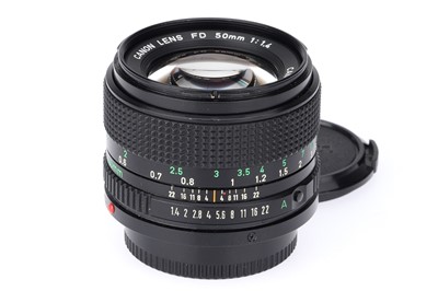 Lot 508 - A Canon FD f/1.4 50mm Lens